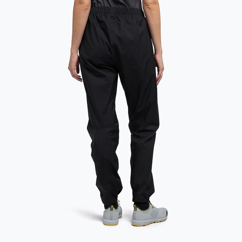 Pantaloni cu membrană Haglöfs L.I.M Proof pentru femei, negru 604508 2