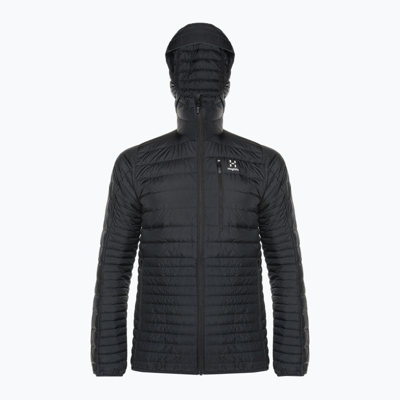 Jachetă pentru bărbați Haglöfs Micro Nordic Down Hood negru 605047 2