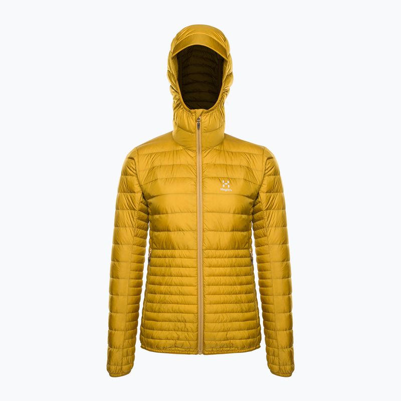 Jachetă din puf pentru femei Haglöfs Micro Nordic Down Hood galben 6050484Q4010