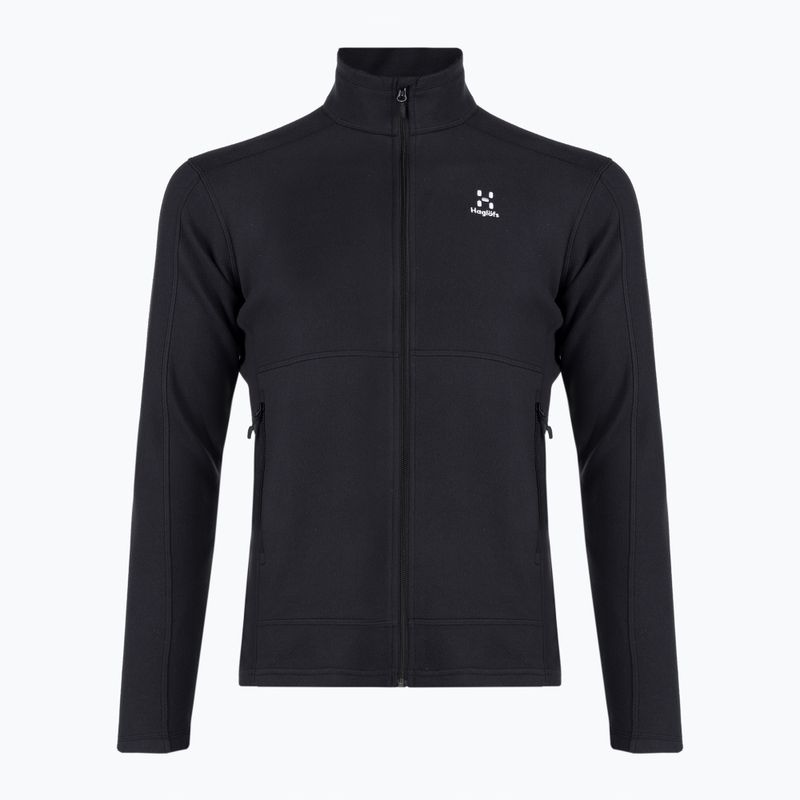 Bărbați Haglöfs Buteo Mid fleece sweatshirt negru 605073