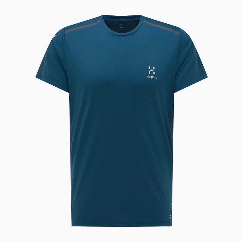 Tricou de trekking pentru bărbați Haglöfs L.I.M Tech Tee albastru închis 605226 8