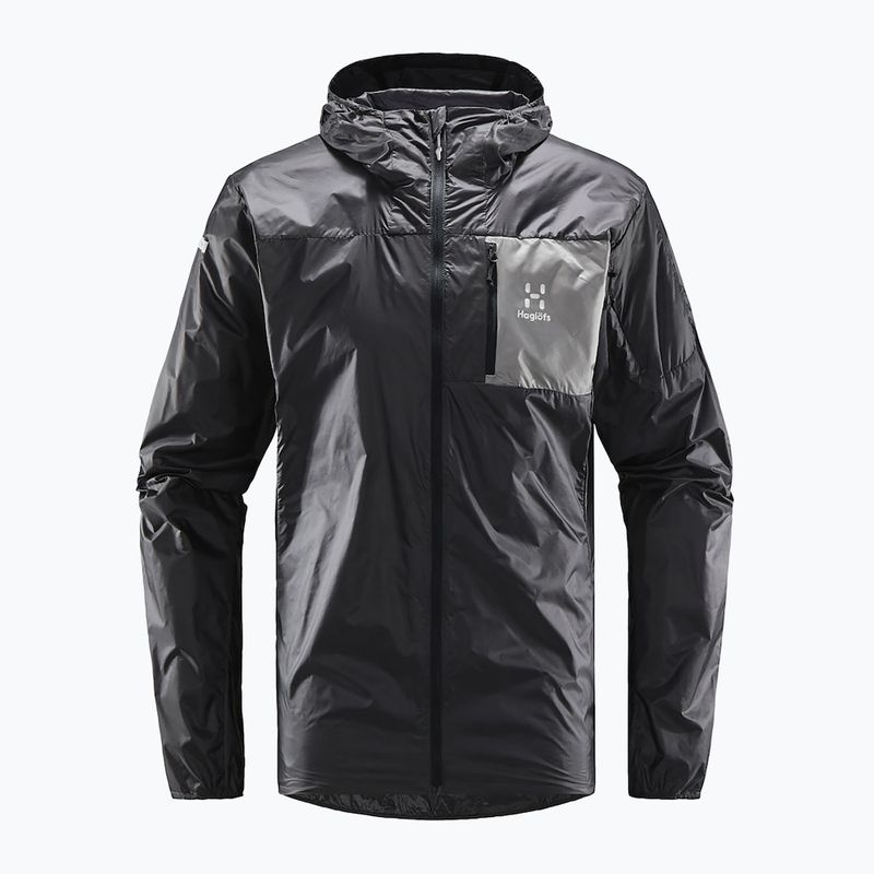 Jachetă de trekking pentru bărbați Haglöfs L.I.M Shield Hood Magnetite 605236