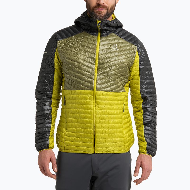 Haglöfs jachetă pentru bărbați L.I.M Mimic Hood verde 604940
