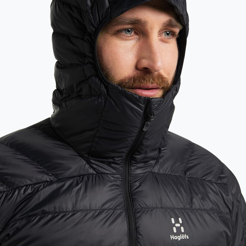 Haglöfs jachetă pentru bărbați L.I.M Down Hood negru 605353 4