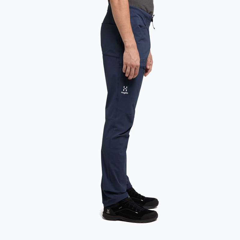 Pantaloni de cățărat pentru bărbați Haglöfs ROC Lite Slim albaștri 606025 2