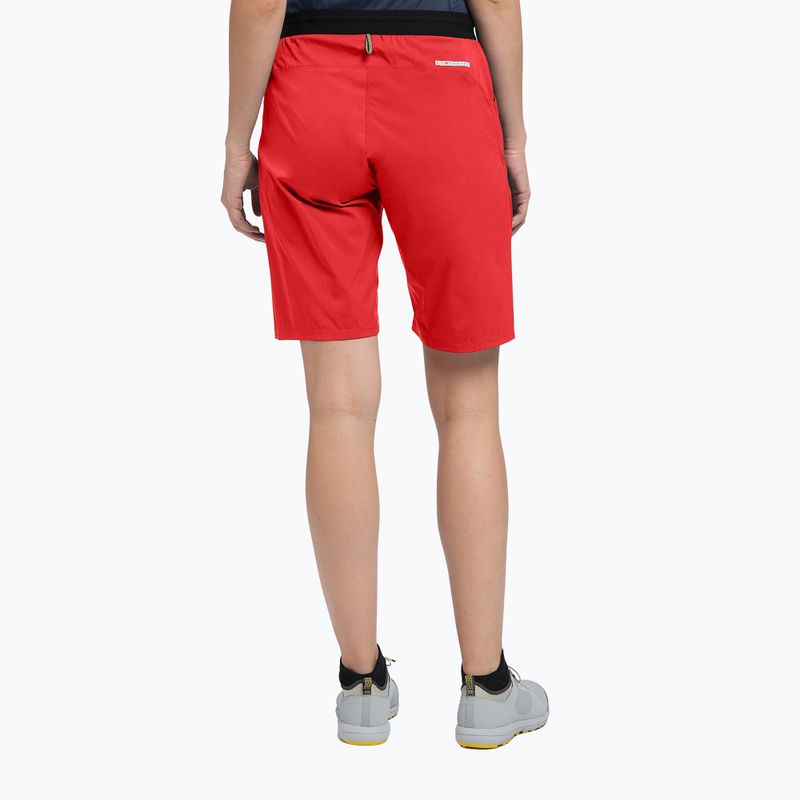 Pantaloni scurți de trekking pentru femei Haglöfs L.I.M Fuse roșii 606938