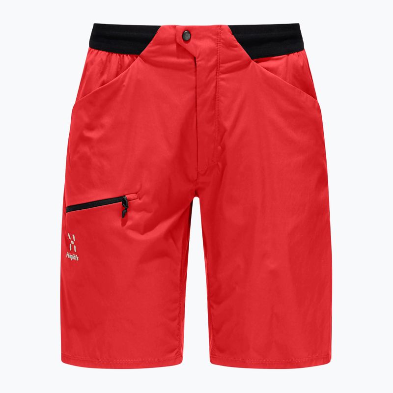 Pantaloni scurți de trekking pentru femei Haglöfs L.I.M Fuse roșii 606938