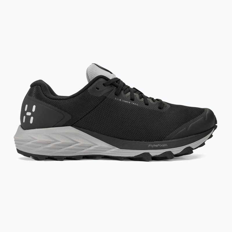 Pantofi de alergare pentru bărbați Haglöfs L.I.M Tempo Trail Low true black/concret 2