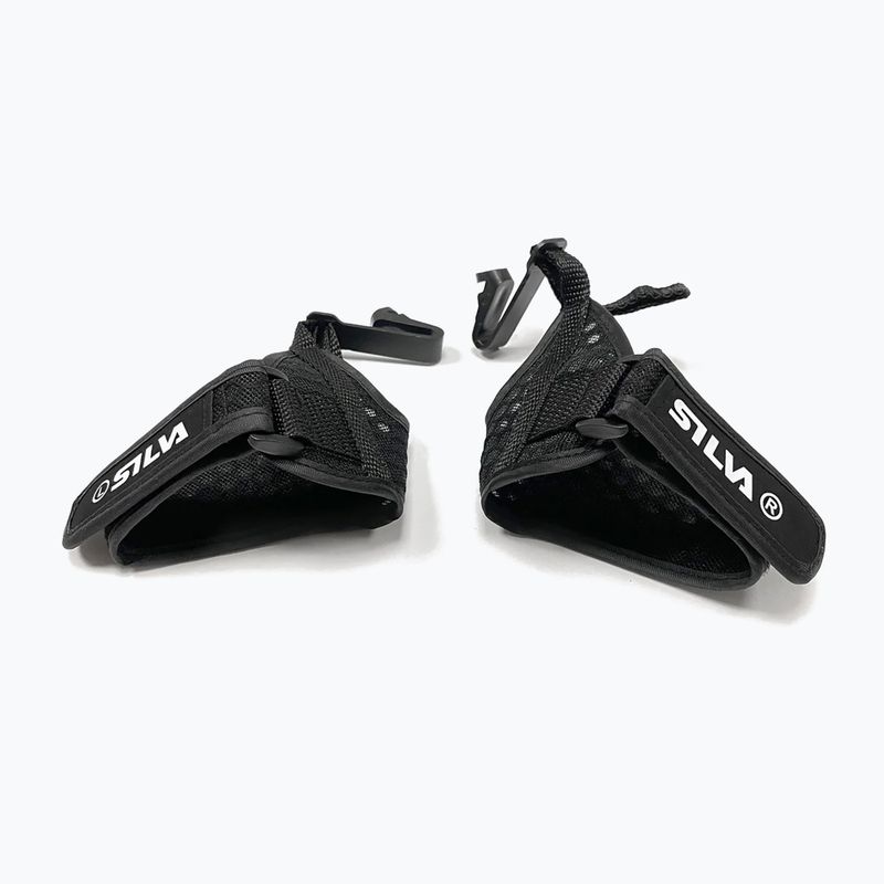 Curele pentru bețe de alergare Silva Running Poles Wrist black 2