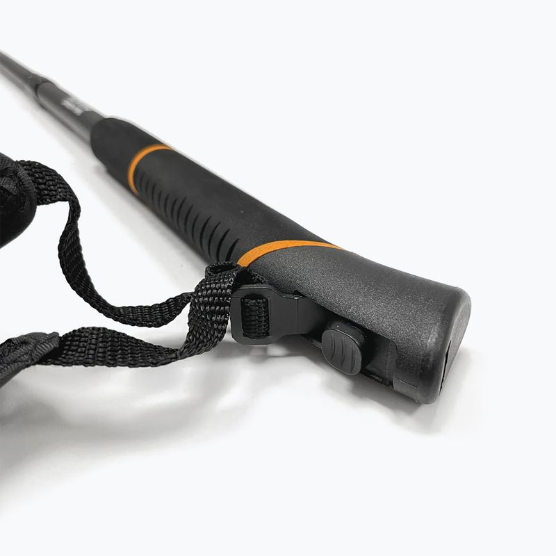 Curele pentru bețe de alergare Silva Running Poles Wrist black 4