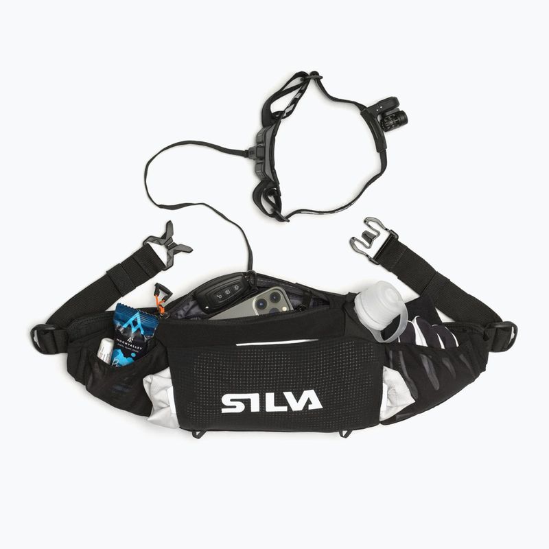 Curea de alergare Silva Flow black 4