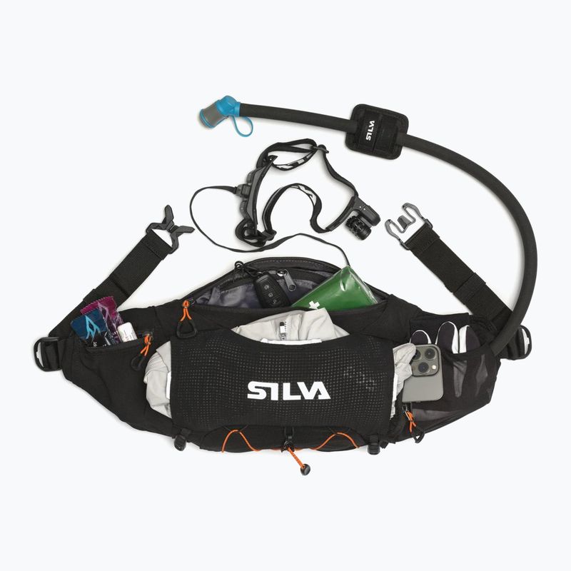 Curea de alergare Silva Flex black 6