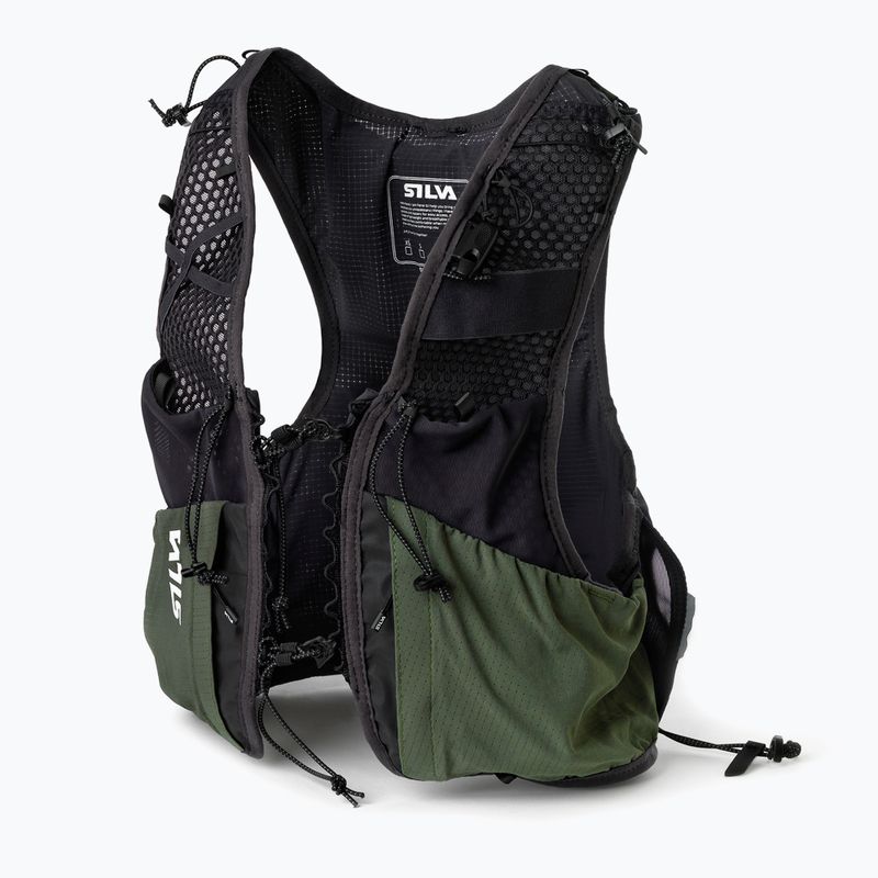 Vestă de alergare Silva Strive 5L Vest green