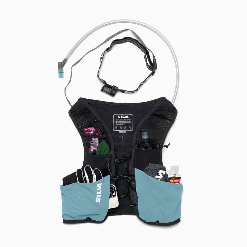 Vestă de alergare Silva Strive 5 l blue 7