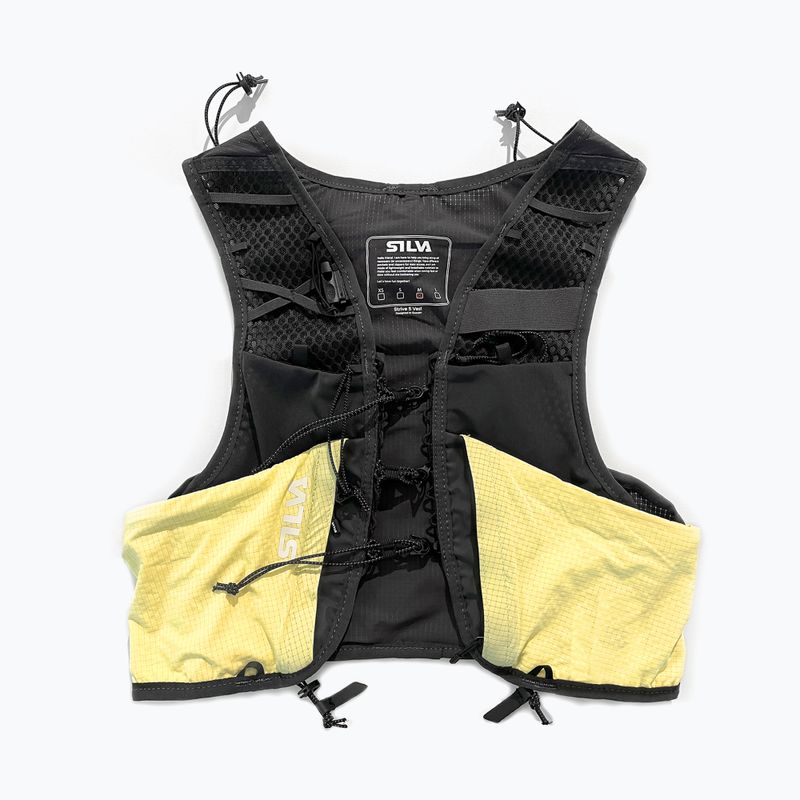 Vestă de alergare Silva Strive 5 l yellow 3