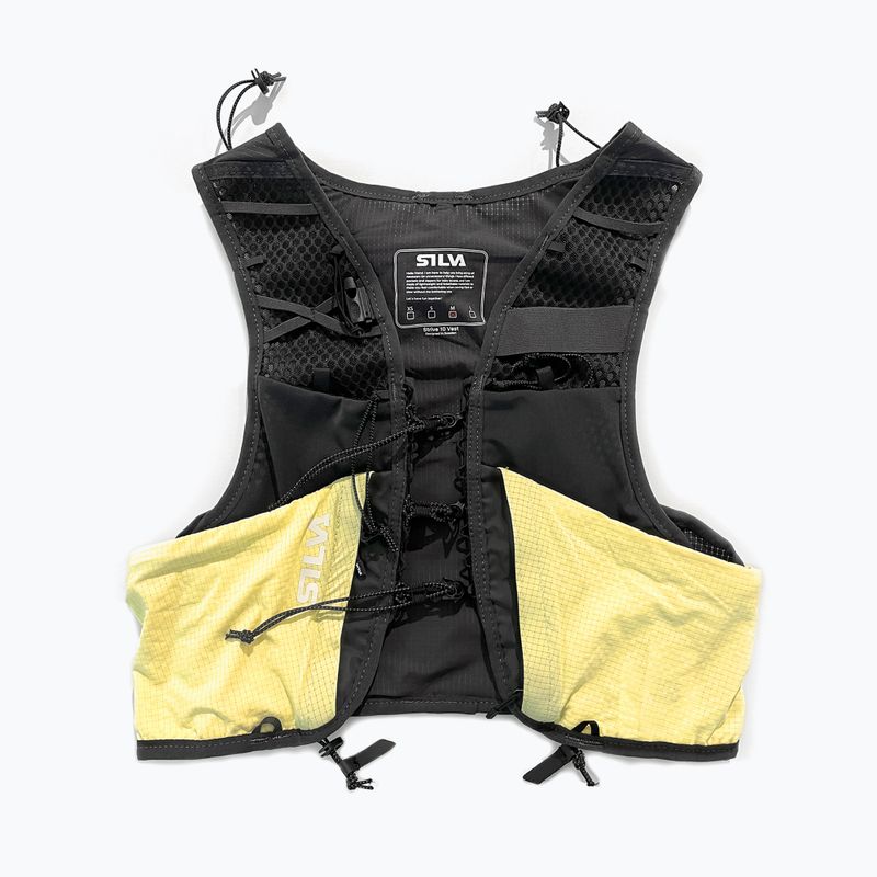 Vestă de alergare Silva Strive 10 yellow 3