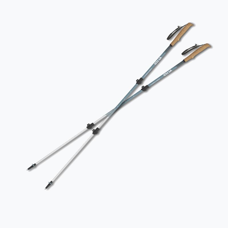 Bețe de trekking Silva Trekking Poles Alu Tele black 2