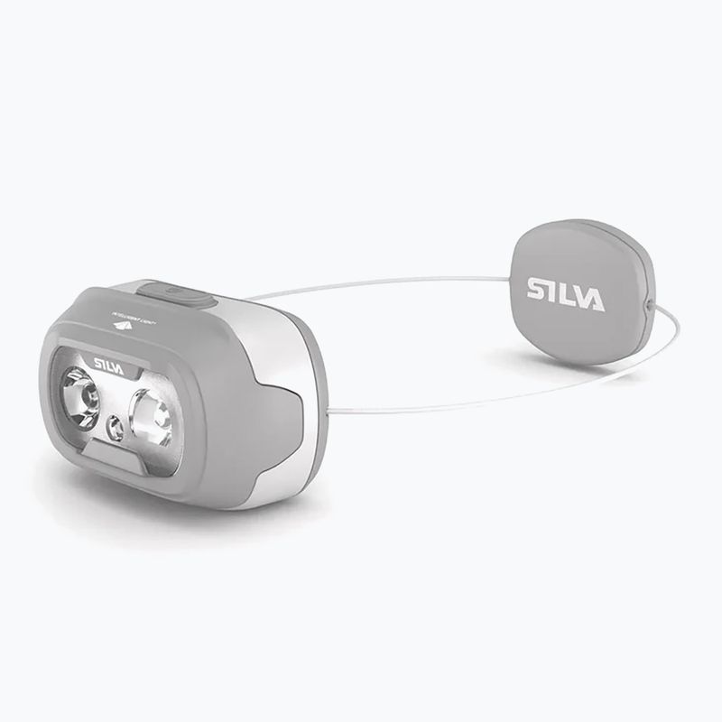 Lanternă frontală Silva Seek 450 Cord Recharge Midnight light gray 2