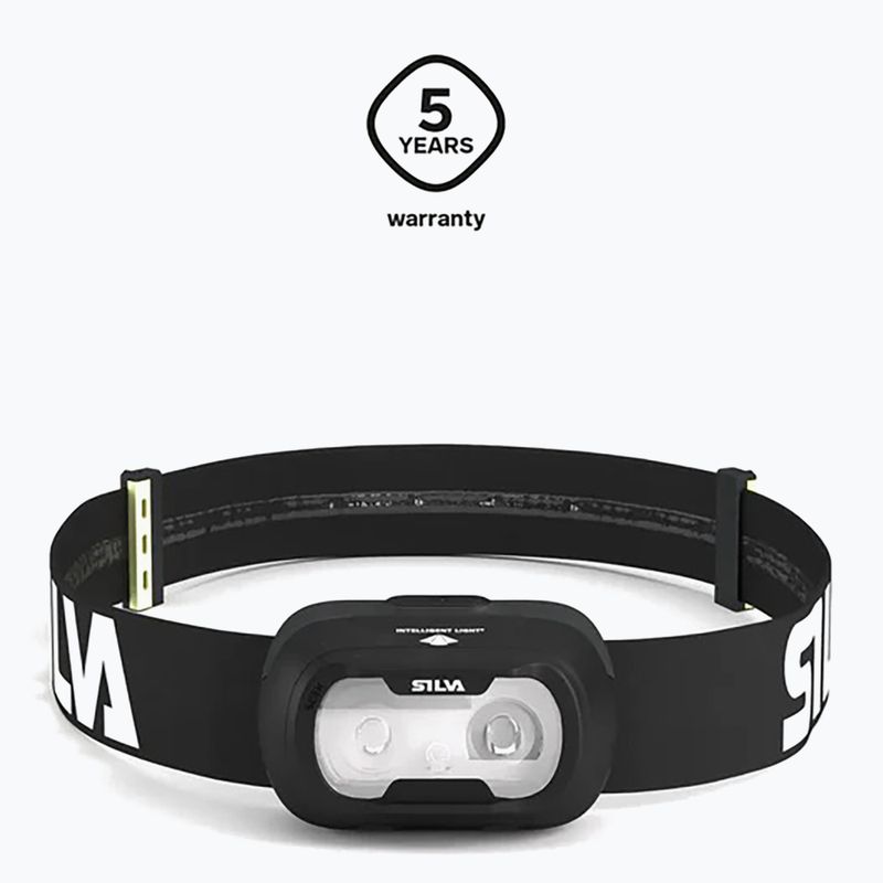 Lanternă frontală Silva Seek 600 Recharge Midnight black 2