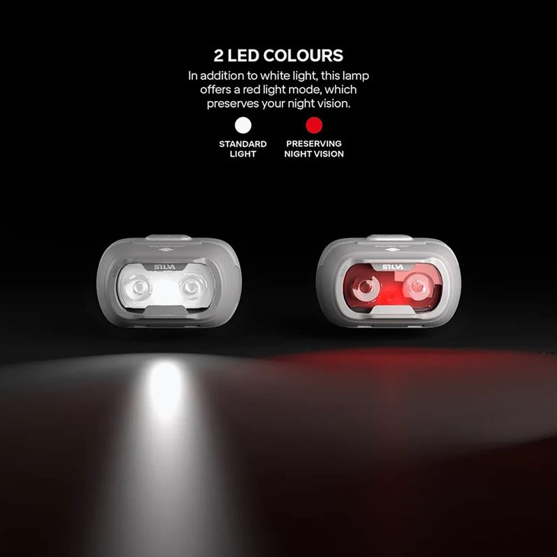 Lanternă frontală Silva Seek 600 Recharge Midnight black 7