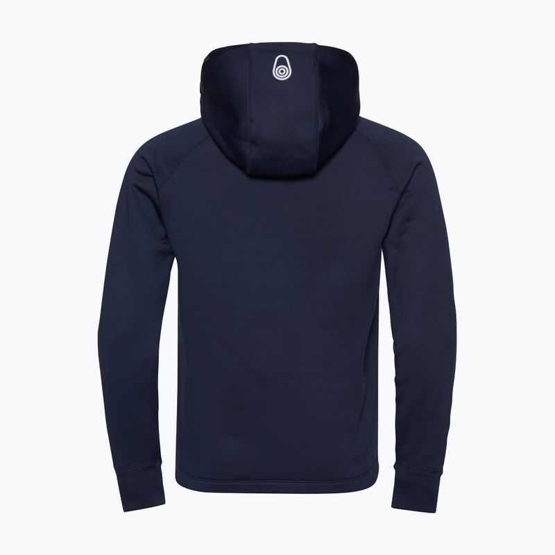 Bluză de navigație pentru bărbați Sail Racing Spray Powerstretch Zip Hood dark navy 2