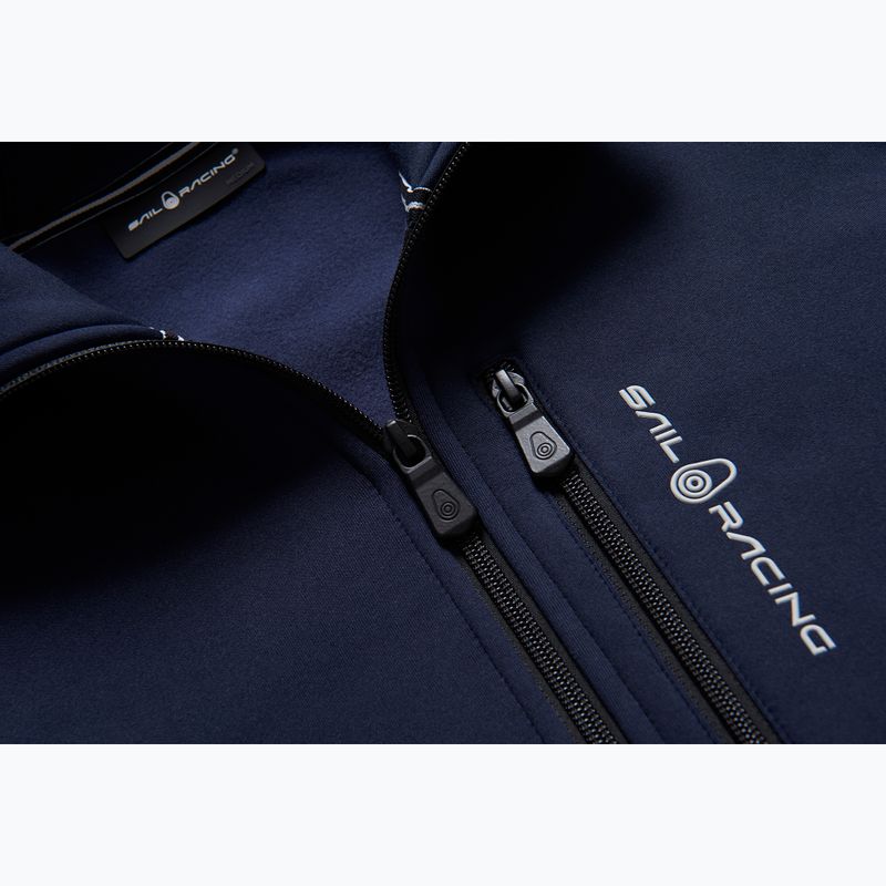 Bluză de navigație pentru bărbați Sail Racing Spray Powerstretch Zip Hood dark navy 3