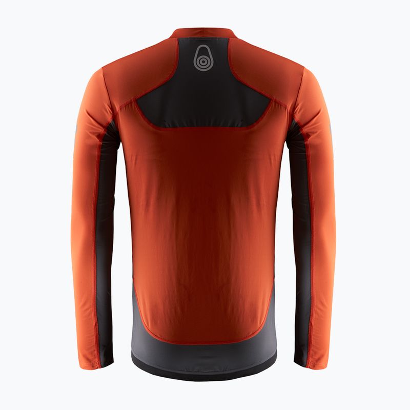 Longsleeve de navigație pentru bărbați Sail Racing Reference LS Rashguard fiery red 2