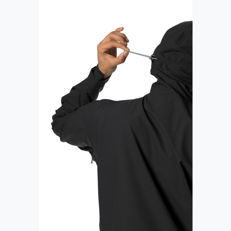 Geacă de ploaie pentru bărbați Houdini BFF true black 3