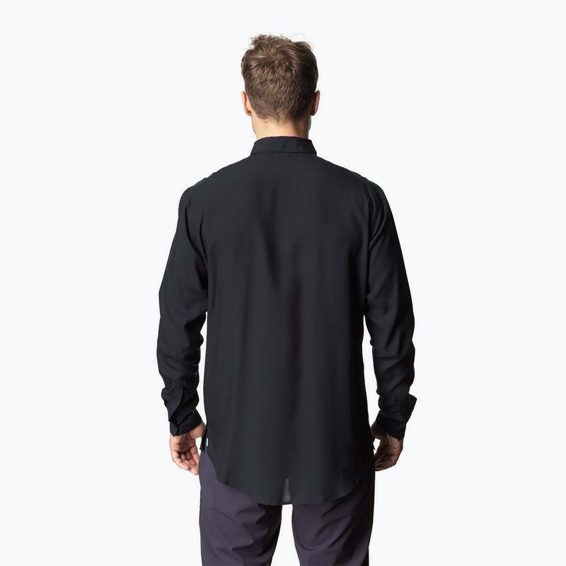 Tricou pentru bărbați Houdini Longsleeve Shirt true black 3