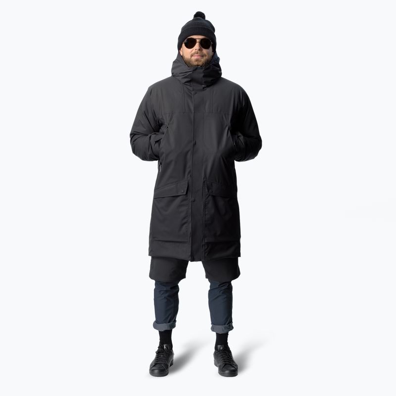 Jachetă izolată pentru bărbați Houdini Fall in Parka true black 2