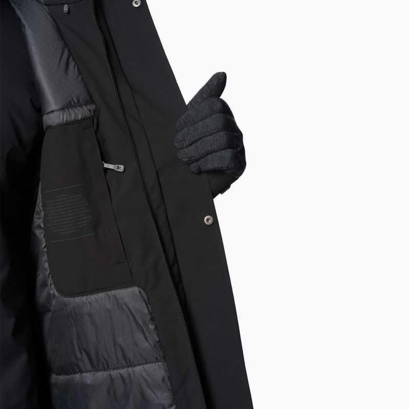 Jachetă izolată pentru bărbați Houdini Fall in Parka true black 8