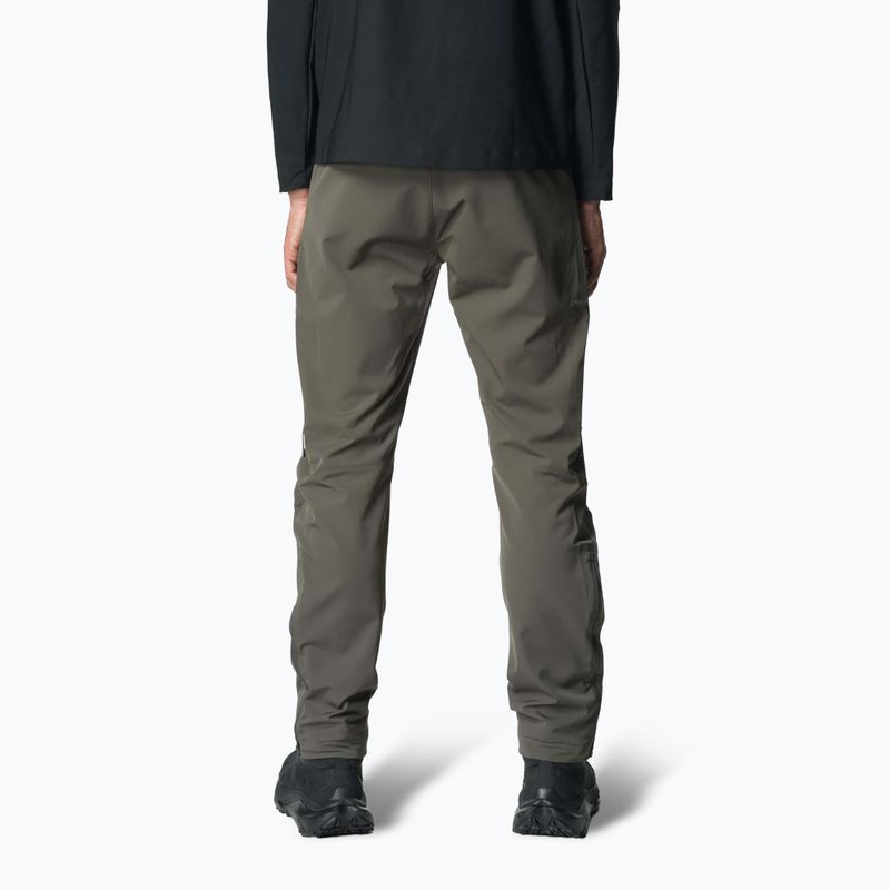 Pantaloni softshell pentru bărbați Houdini More Pants baremark green 2