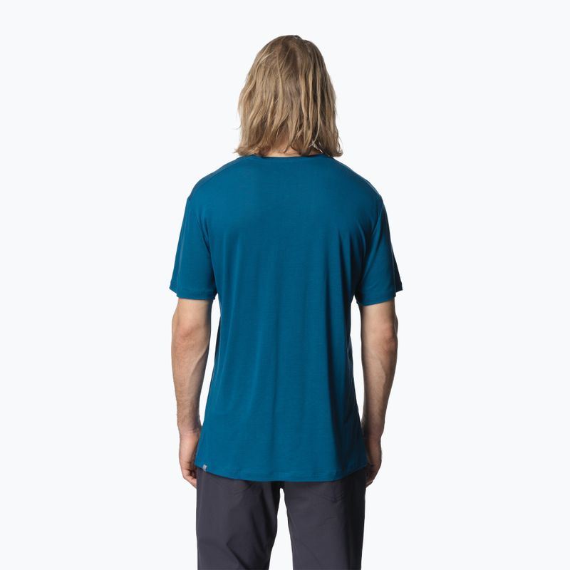 Tricou pentru bărbați Houdini Tree Tee out of the blue 3