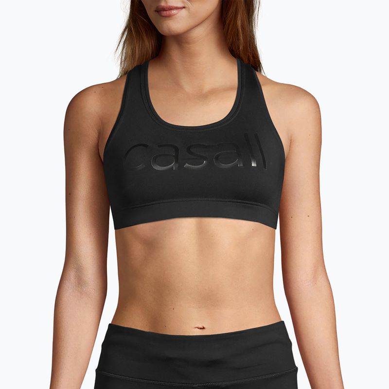 Casall Iconic Wool Sport sutien fitness negru 18850