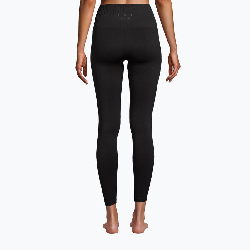Jambiere de antrenament pentru femei Casall Seamless Graphical Rib High Waist 901 22610 3
