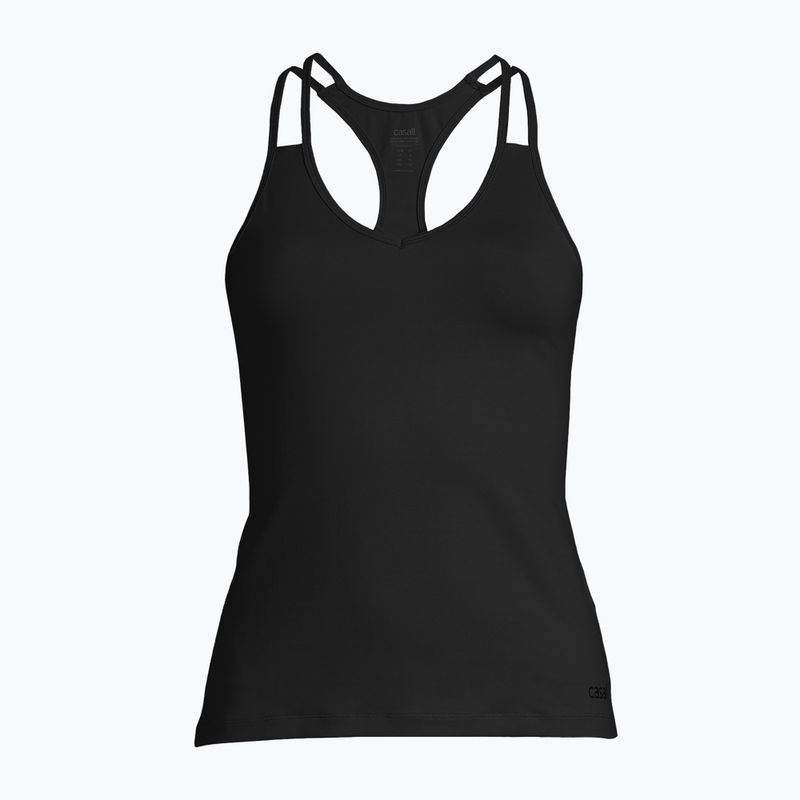 Casall V-Neck Racerback rezervor de antrenament pentru femei negru 22154 4