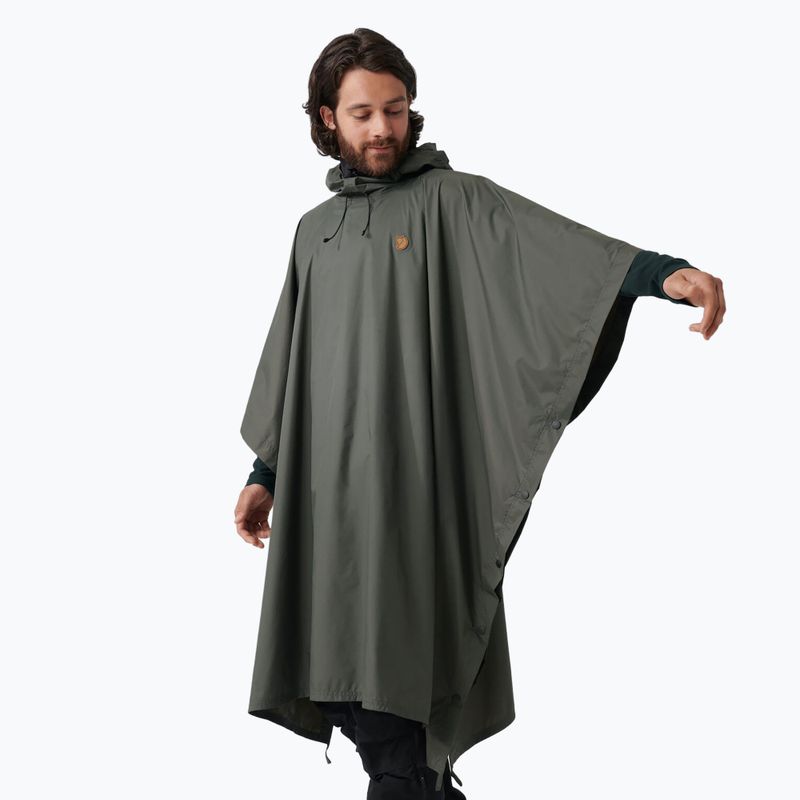 Pelerină de ploaie Fjällräven Poncho dark olive