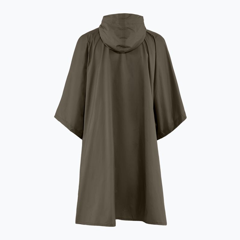 Pelerină de ploaie Fjällräven Poncho dark olive 8