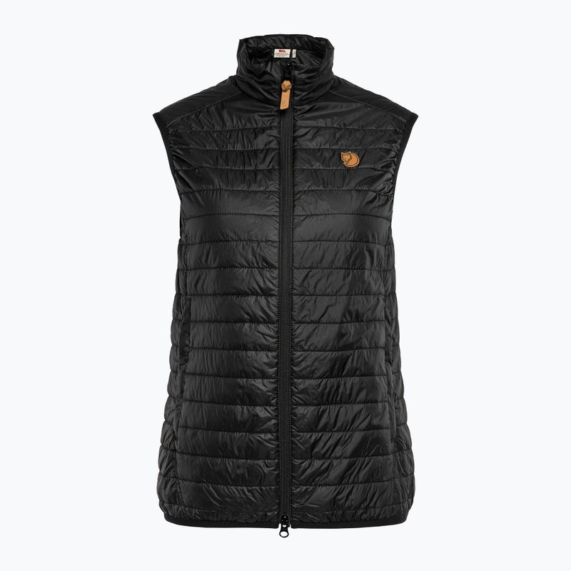 Fjällräven femei drumeții fără mâneci Abisko Padded negru F89723