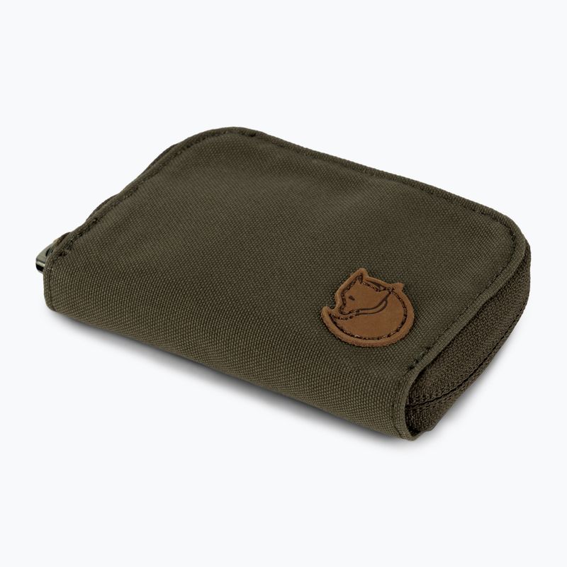 Fjällräven Zip Card Holder portofel verde F24218