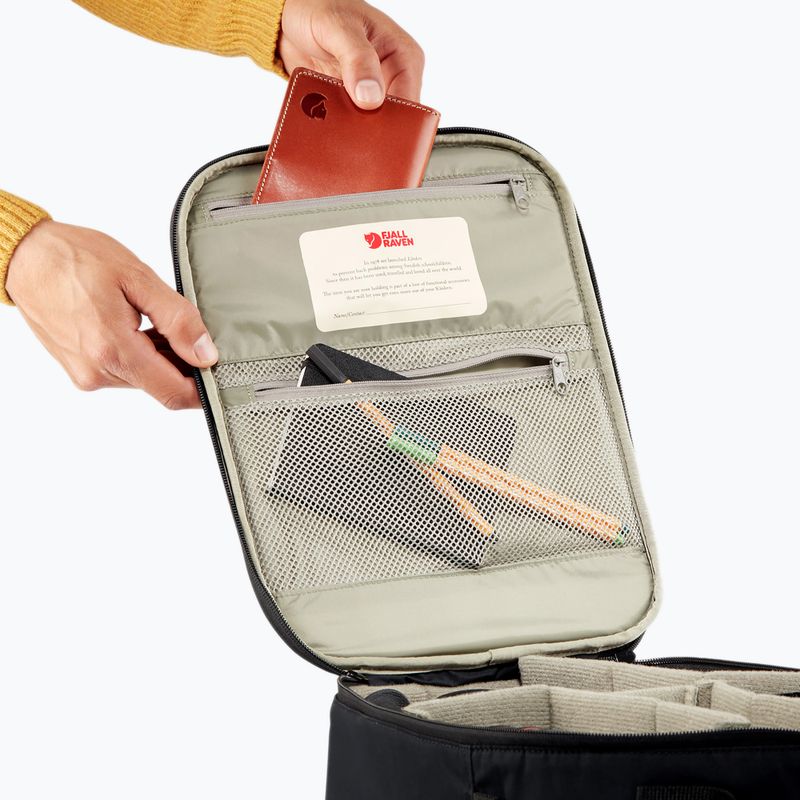 Husă pentru aparat Fjällräven Kanken Photo Insert black 4