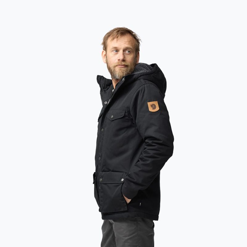 Geacă de vânt pentru bărbați Fjällräven Greenland Winter black 4