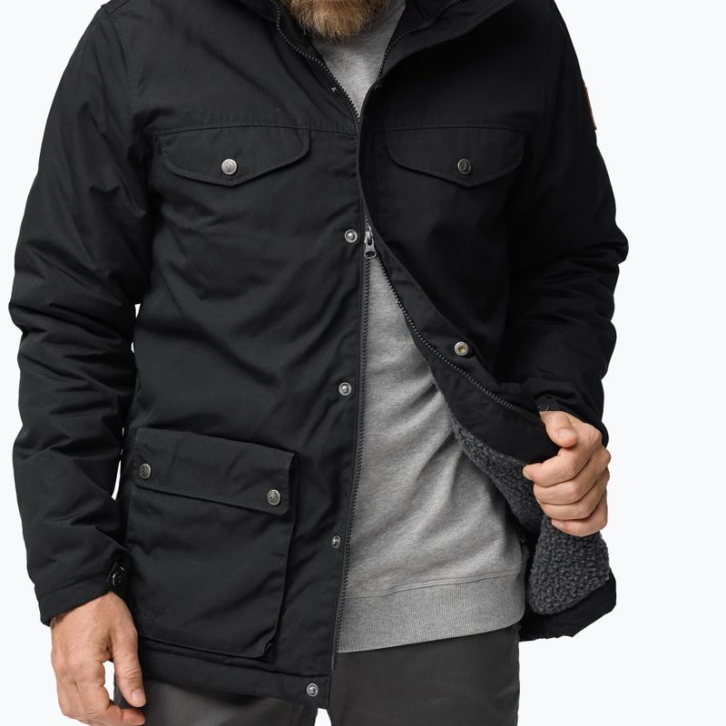 Geacă de vânt pentru bărbați Fjällräven Greenland Winter black 7