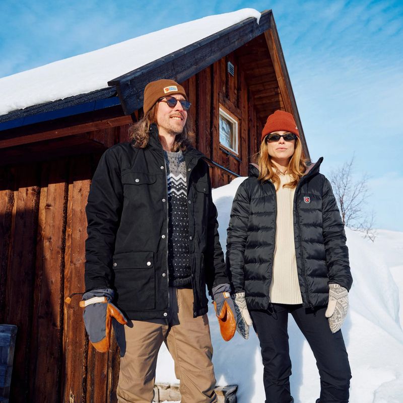 Geacă de vânt pentru bărbați Fjällräven Greenland Winter black 16