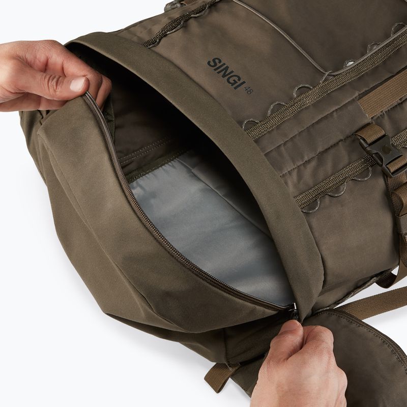 Rucsac de trekking Fjällräven Singi 48 l dark olive 9