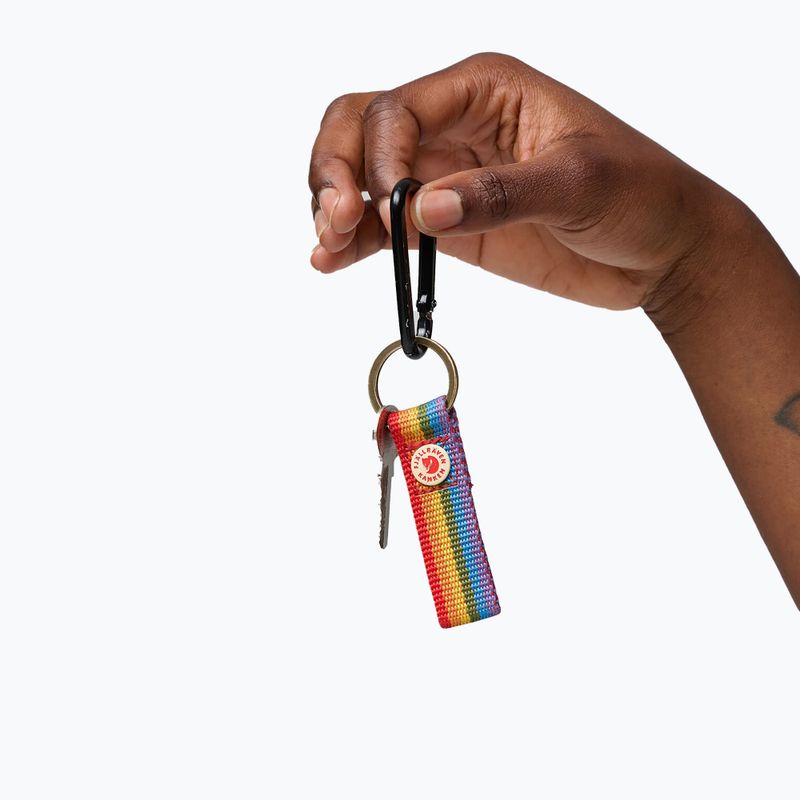 Breloc Fjällräven Kanken Rainbow Keyring rainbow pattern 3