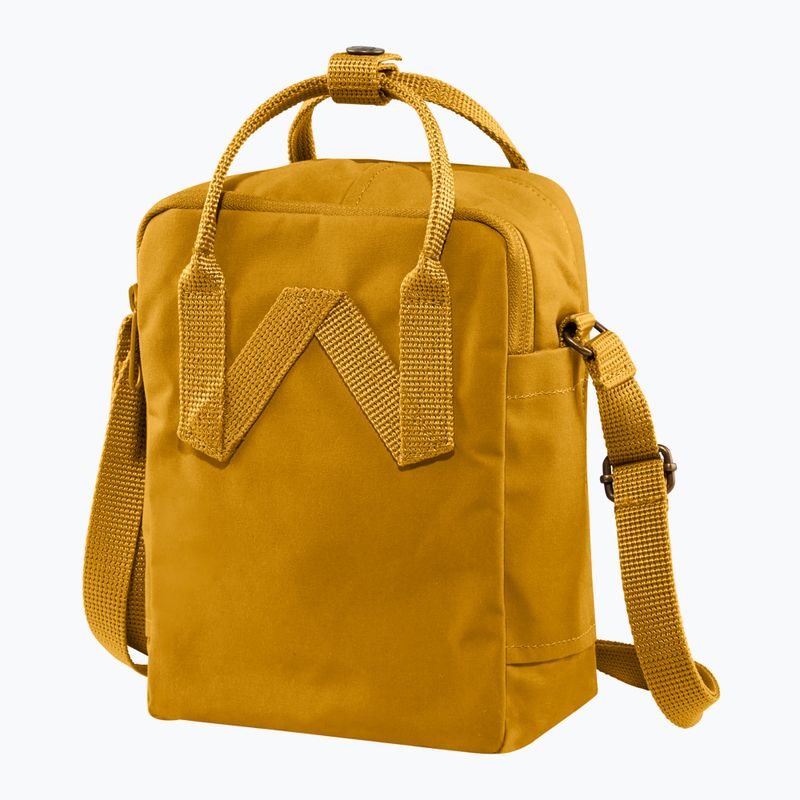 Borsetă Fjällräven Kanken Sling 2,5 l ochre 2