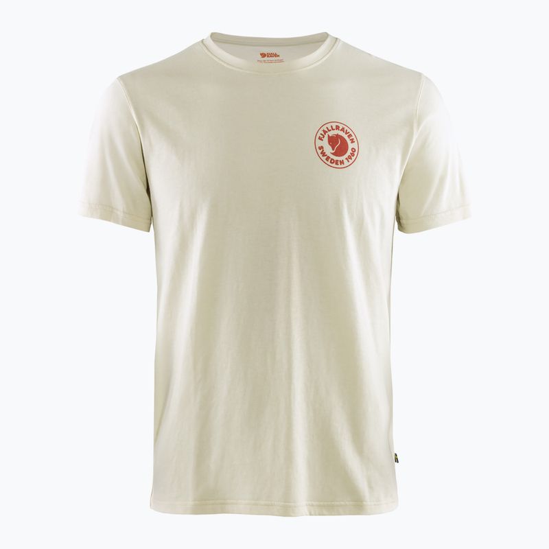 Tricou pentru bărbați  Fjällräven 1960 Logo chalk white