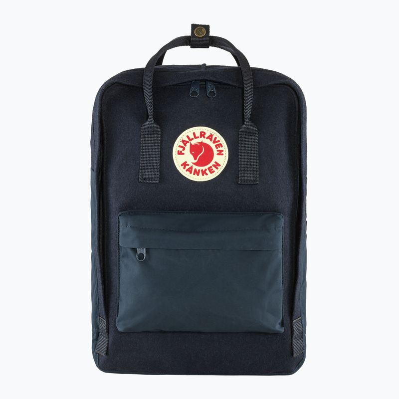 Rucsac de oraș Fjällräven Kanken Re-Wool Laptop 15" 18 l night sky