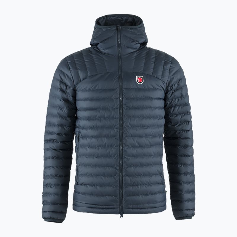 Geacă cu puf pentru bărbați  Fjällräven Expedition Lätt Hoodie navy